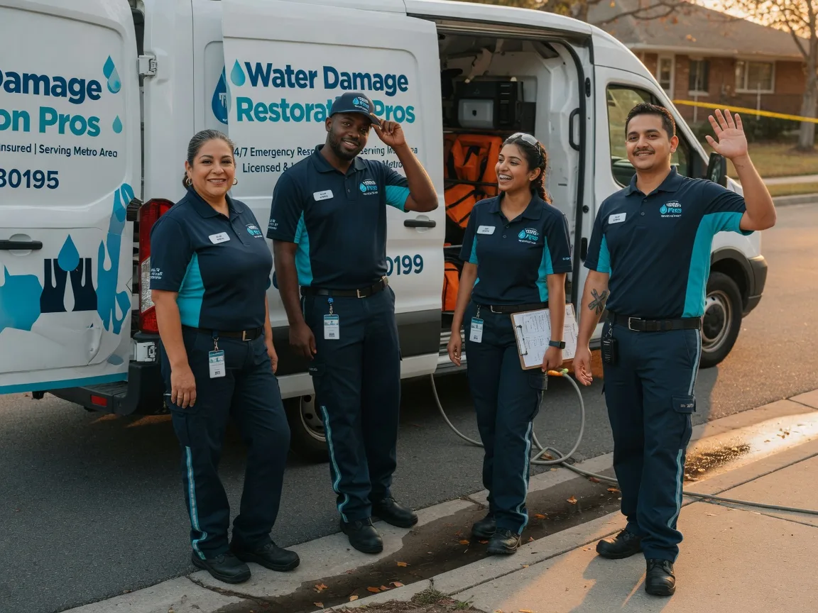 Water Damage Restoration company in Strandburg, SD